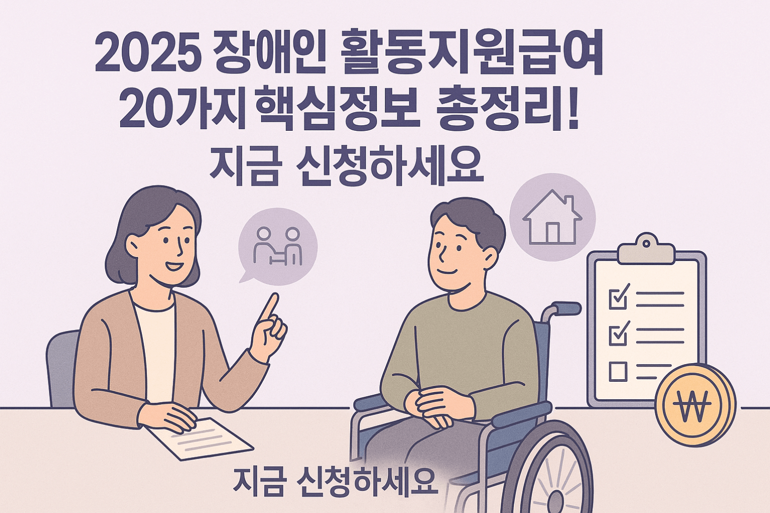 장애인 활동지원급여